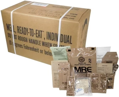 MRE military rations