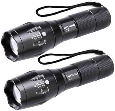 tactical flashlights two pack