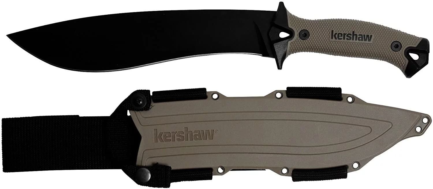 Kershaw machete with sheathe