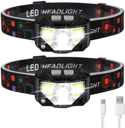 cheap rechargeable headlamps