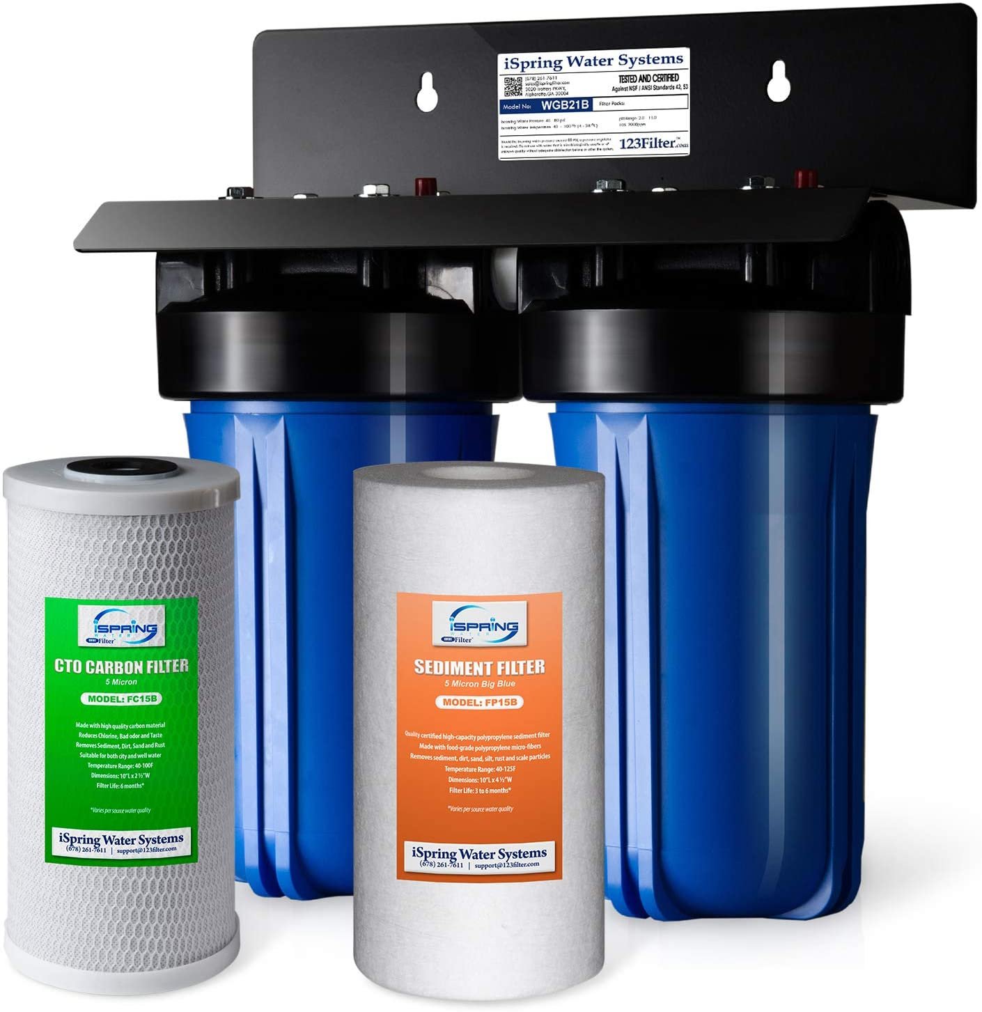 iSpring whole house water filtration system
