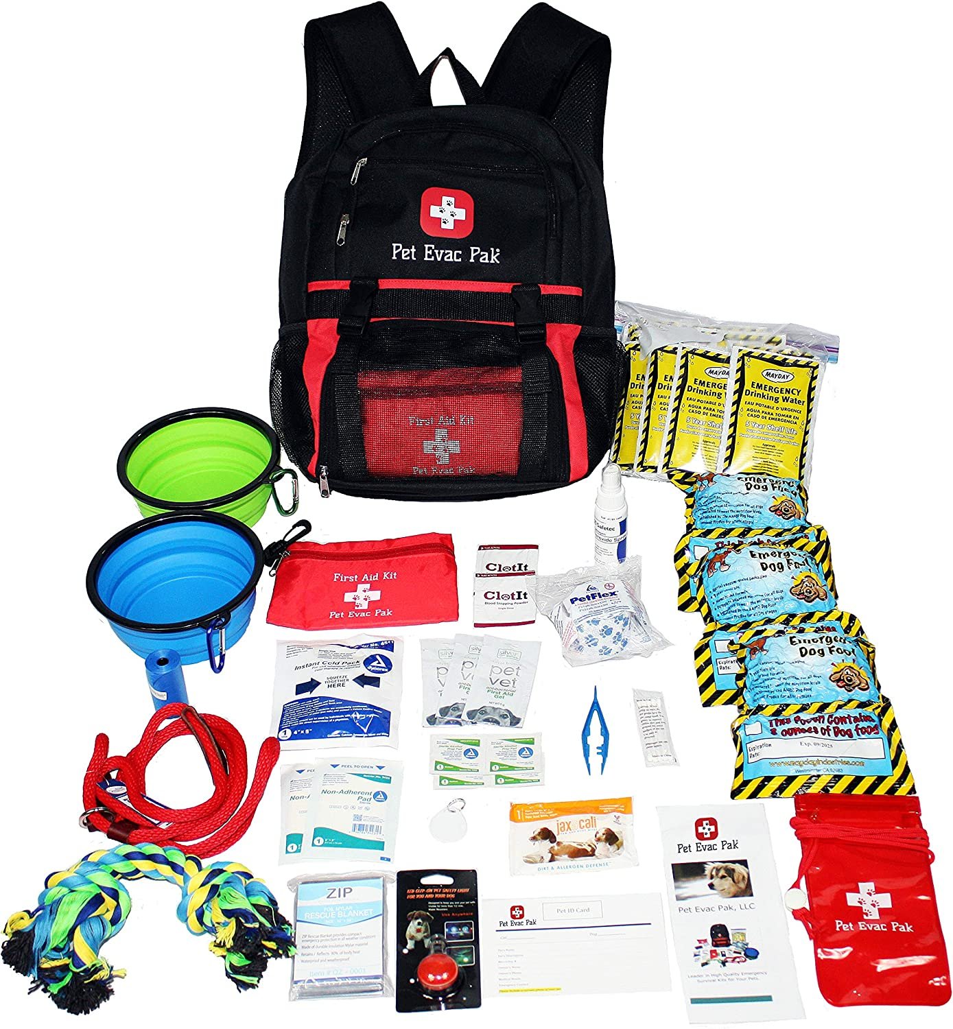 pet first aid kit and vest