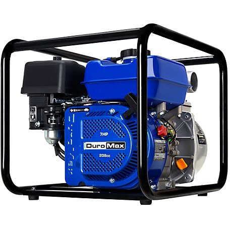 duromax gas powered water pump