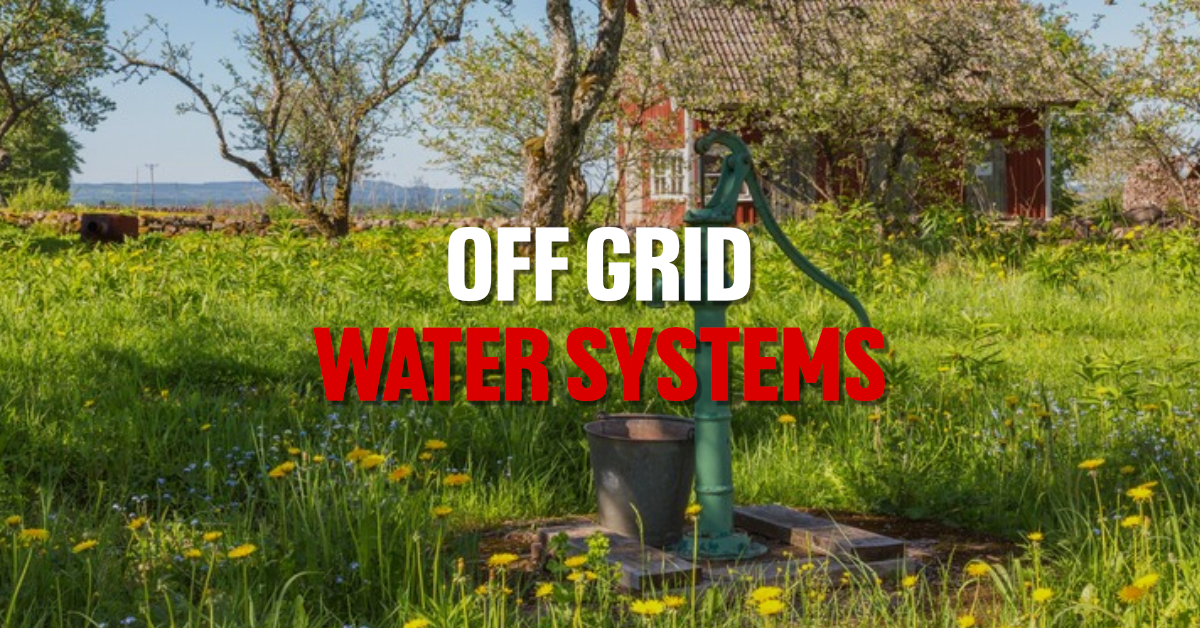 off grid water systems
