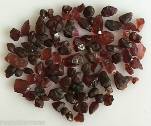 garnet pebbles found in a gold pan can be a good indicator of gold