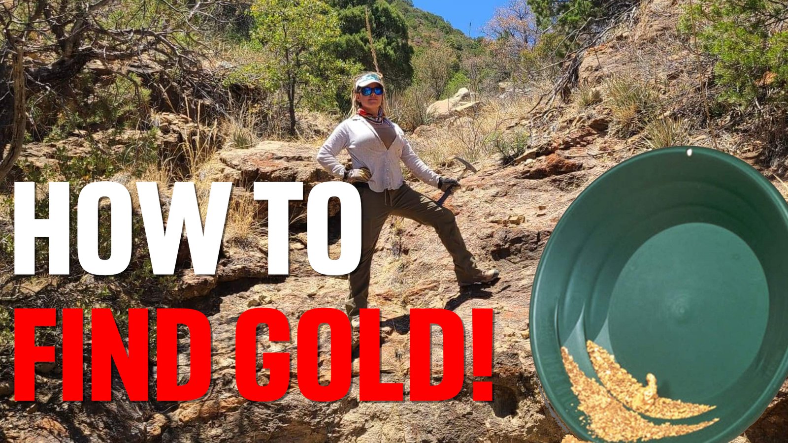 how to find gold in the wilderness