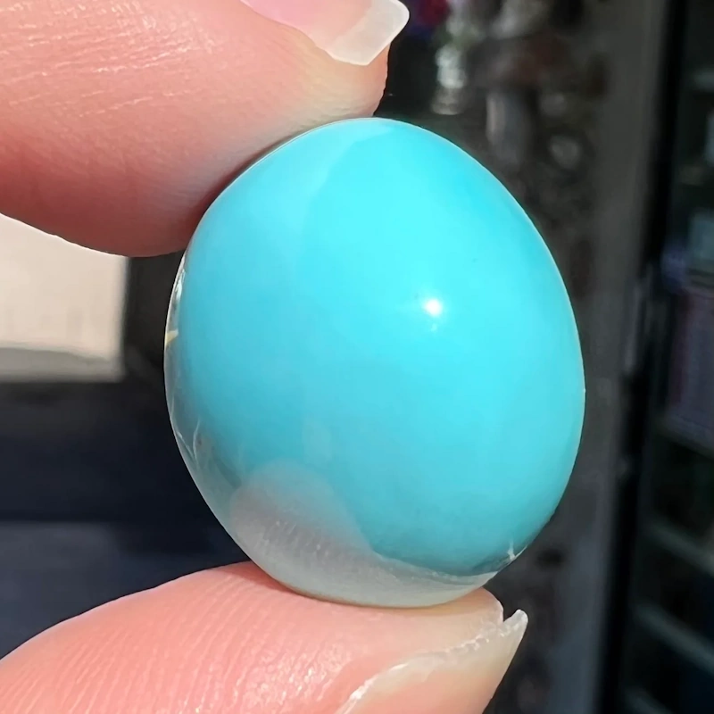 sleeping beauty turquoise is robins egg blue with little to no matrix