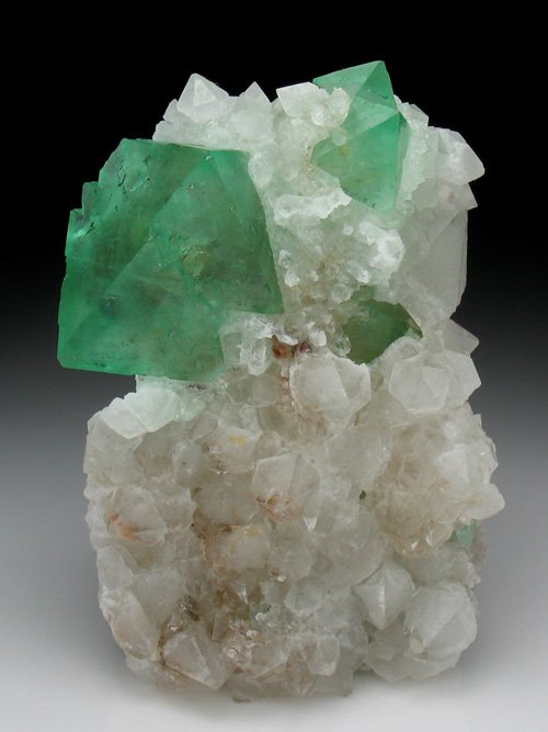 fluorite crystal formation