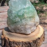 Large Translucent Fluorite Mineral for sale and found by Regina Cal, Rustic Skills