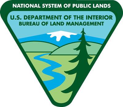 BLM land sign