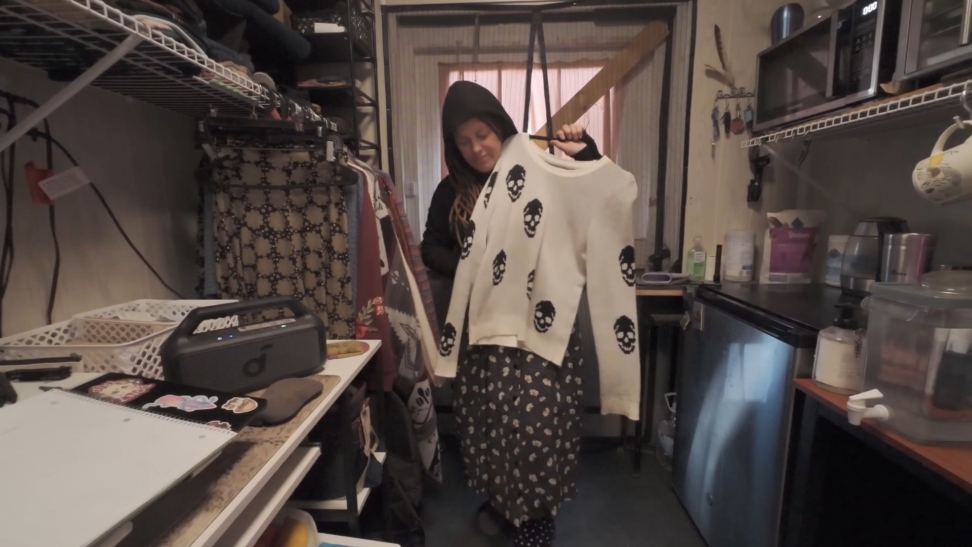 extreme tiny house living